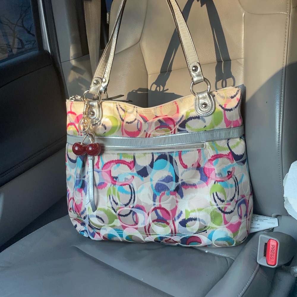 Colorful Patterned Tote Bag